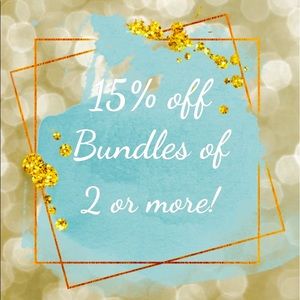 15% Off Bundles! 🙌🏻